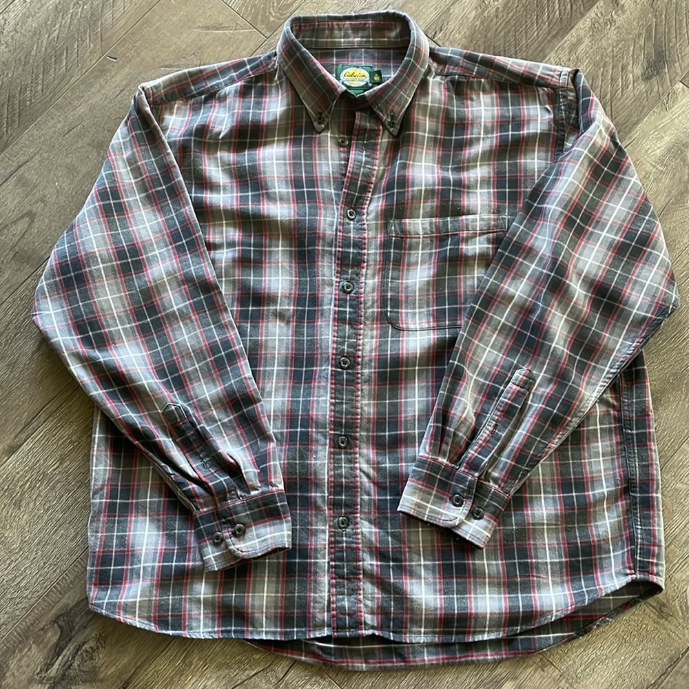Canella’s Long Sleeve Flannel Shirt XL Reg